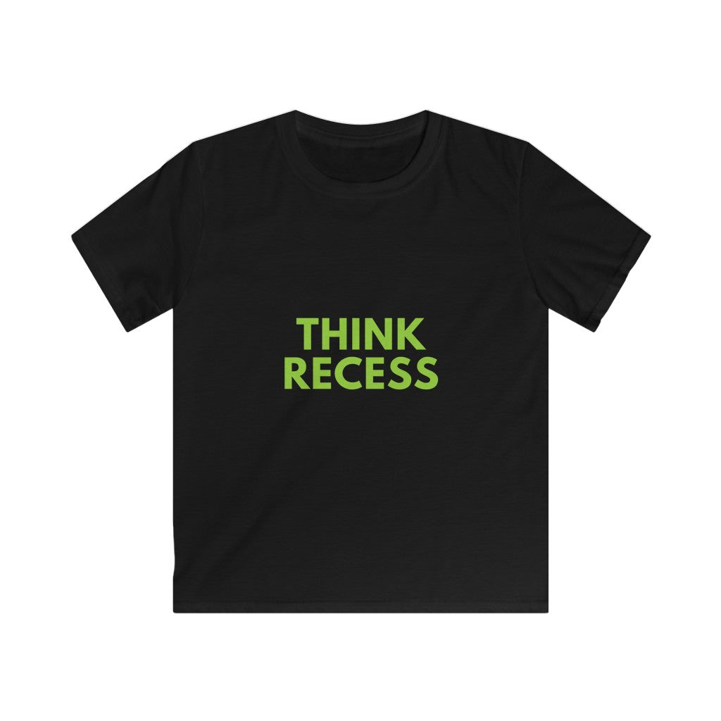 Think Recess Kids Softstyle Tee