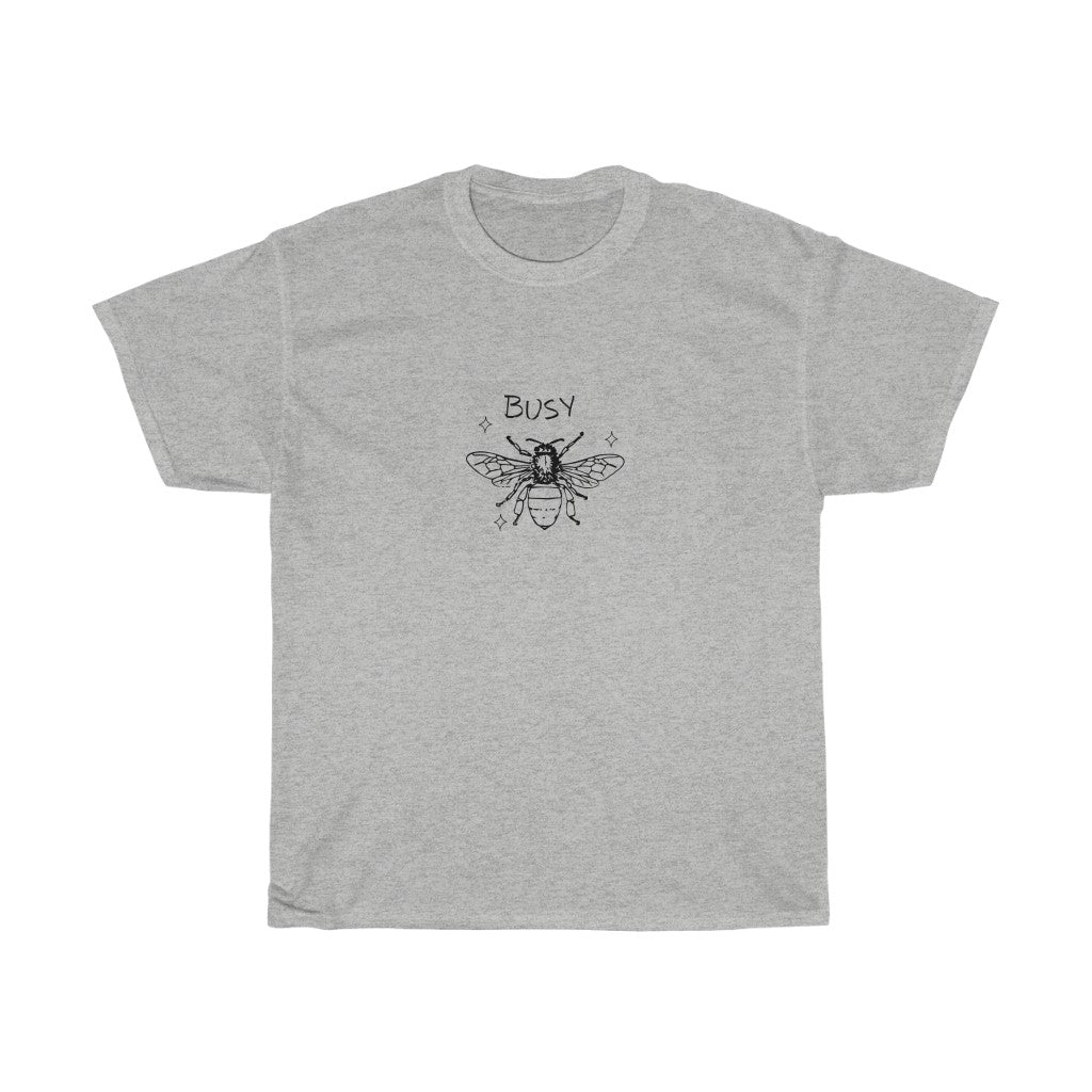 Busy Bee Men & Women Cotton Tee