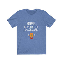 Load image into Gallery viewer, Home/Snack Men &amp; Women Jersey Short Sleeve Tee
