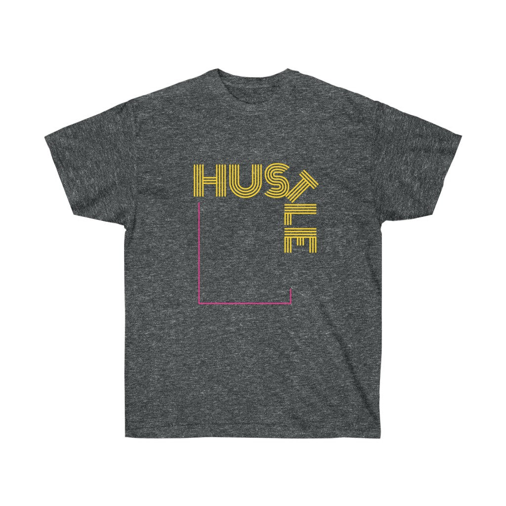 Hustle Men & Women Ultra Cotton Tee