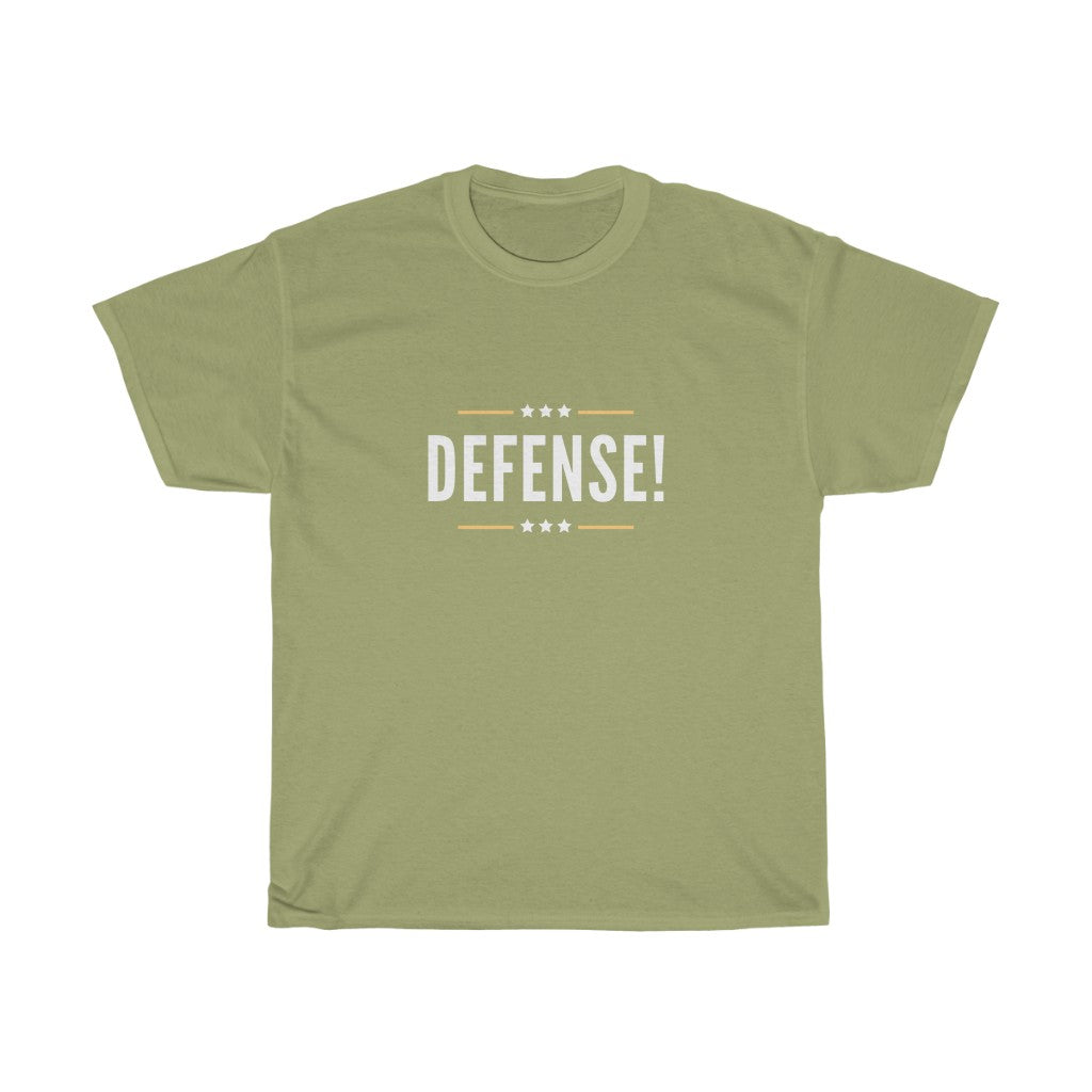 Defense Men & Women Cotton Tee