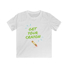 Load image into Gallery viewer, Get Your Crayon Kids Softstyle Tee
