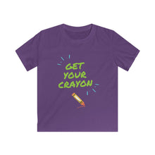 Load image into Gallery viewer, Get Your Crayon Kids Softstyle Tee
