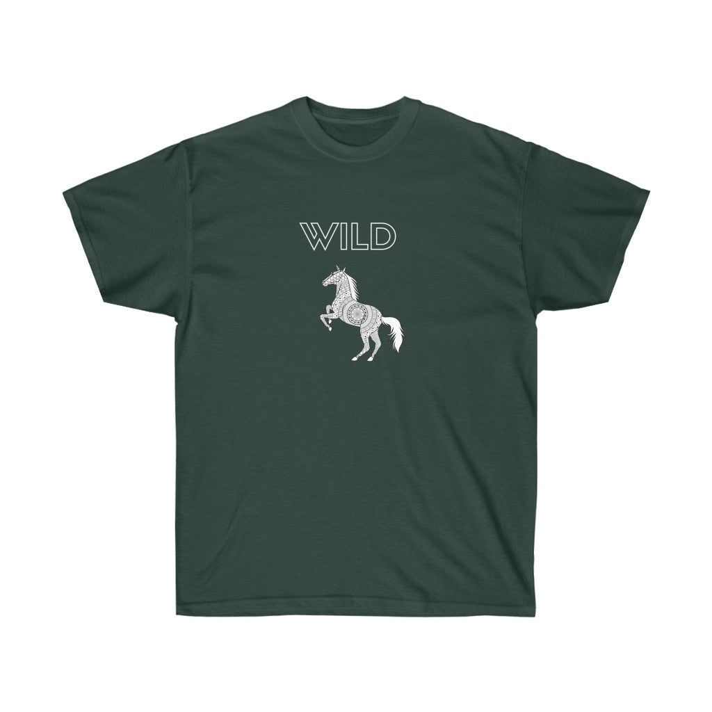 Wild Horse Men & Women Ultra Cotton Tee – Momogato