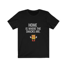 Load image into Gallery viewer, Home/Snack Men &amp; Women Jersey Short Sleeve Tee
