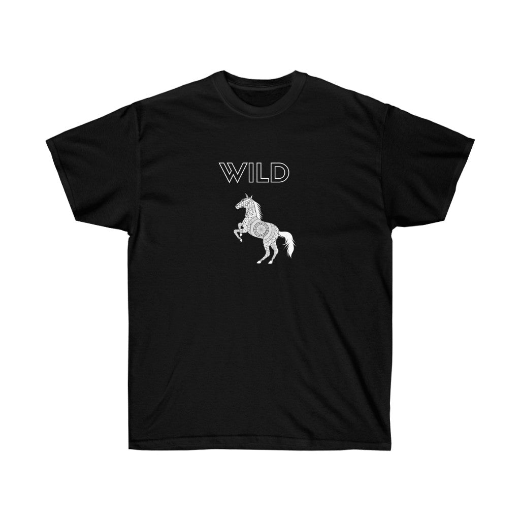 Wild Horse Men & Women Ultra Cotton Tee – Momogato