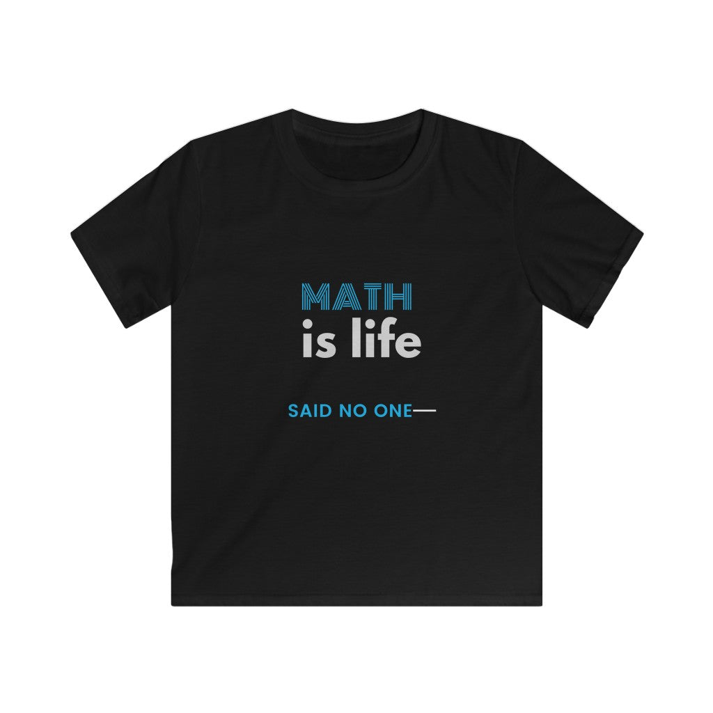 No Math Kids Softstyle Tee